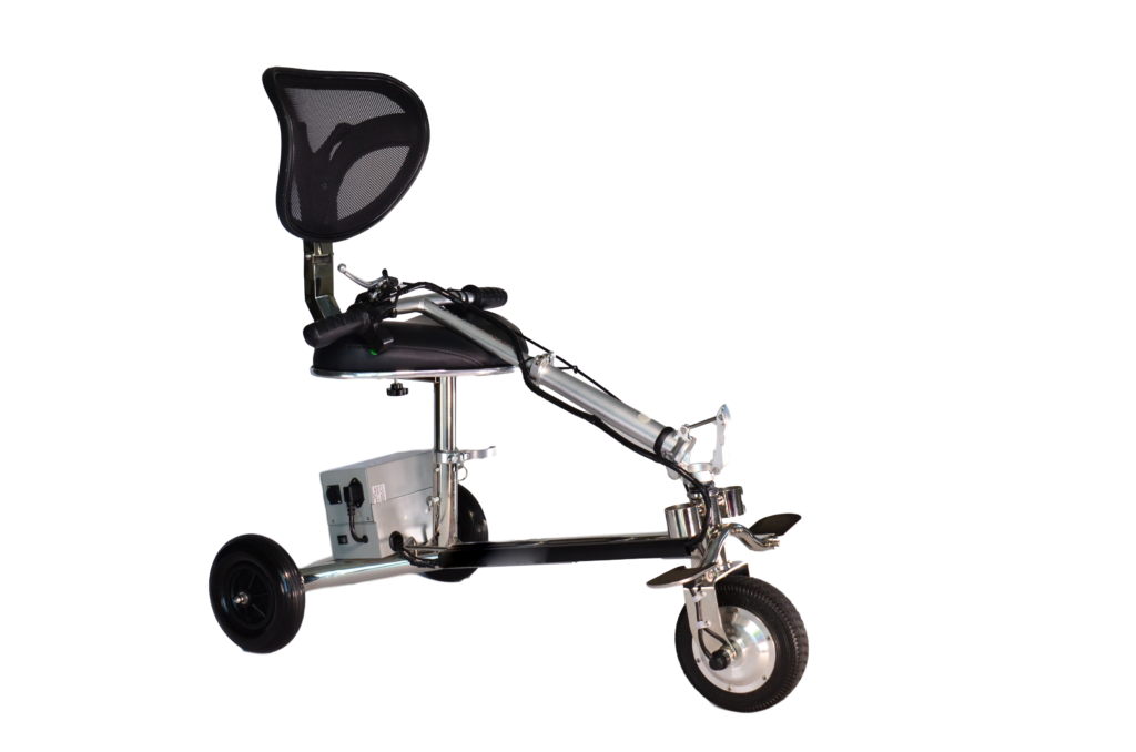 SmartScoot Lightweight Three Wheel Folding Mobility Scooter