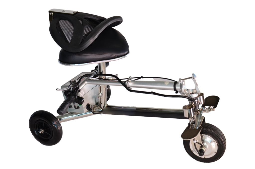 SmartScoot Lightweight Three Wheel Folding Mobility Scooter