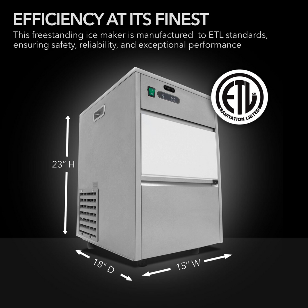 Whynter FIM 450HS Freestanding Ice Maker