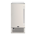 Whynter UIM 502SS 15in Built In Ice Maker 80lb Capacity Clear Ice Cube with NSF Inline Water Filter