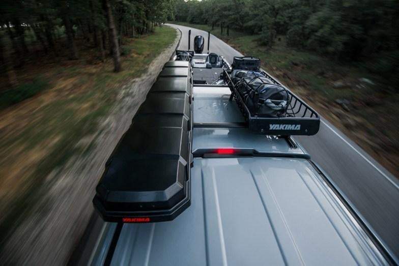 YAKIMA TopWater Rooftop Fishing Rod Box – 8004088