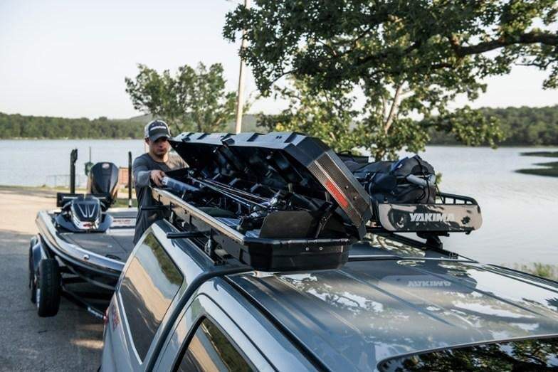 YAKIMA TopWater Rooftop Fishing Rod Box – 8004088