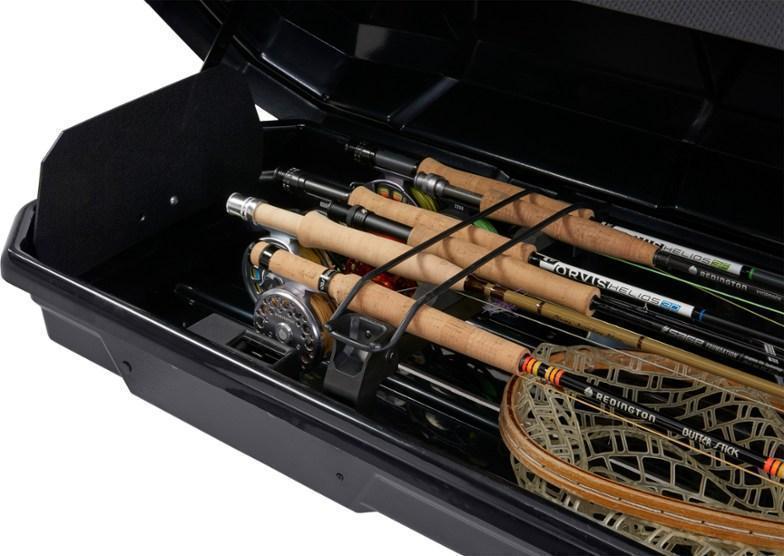 YAKIMA TopWater Rooftop Fishing Rod Box – 8004088