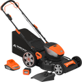 Yard Force YF60VRX Lawn Mower 21″ w/ Lithium-Ion Battery and Fast Charger 60V New