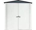 Arrow 6×3 Spacemaker Patio Shed Kit – Gray