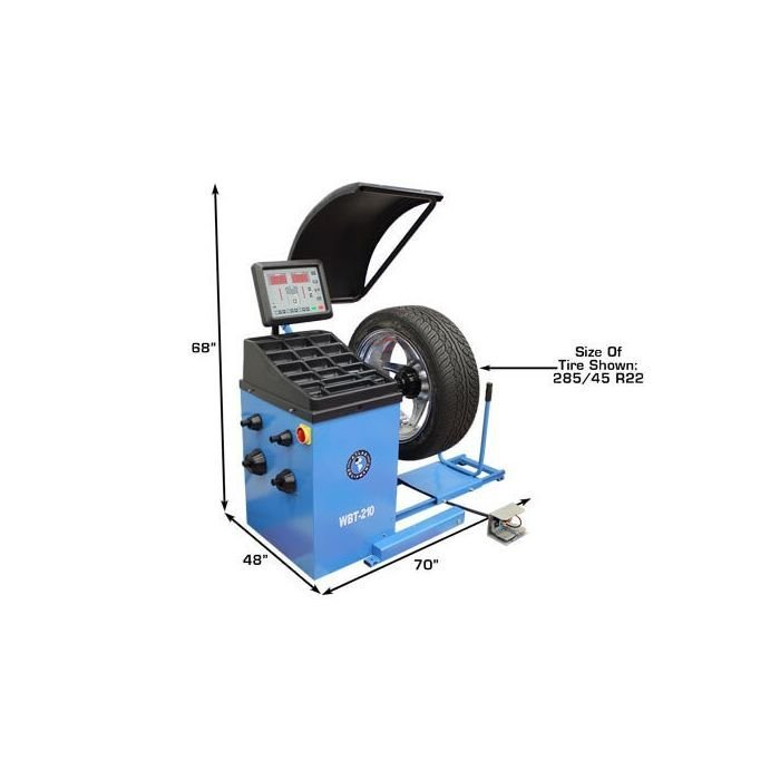 Atlas WBT210 Computer Truck Wheel Balancer