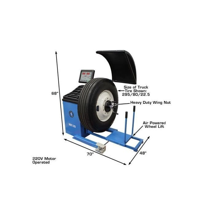 Atlas WBT210 Computer Truck Wheel Balancer