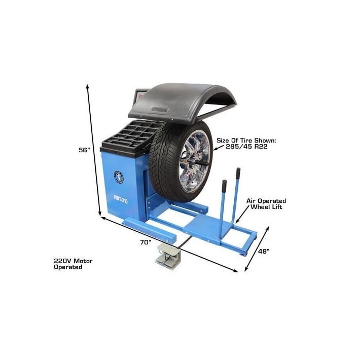 Atlas WBT210 Computer Truck Wheel Balancer