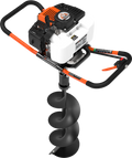 Yard Force Earth Auger 8″ Gas Powered 2-Cycle YF52-8 New