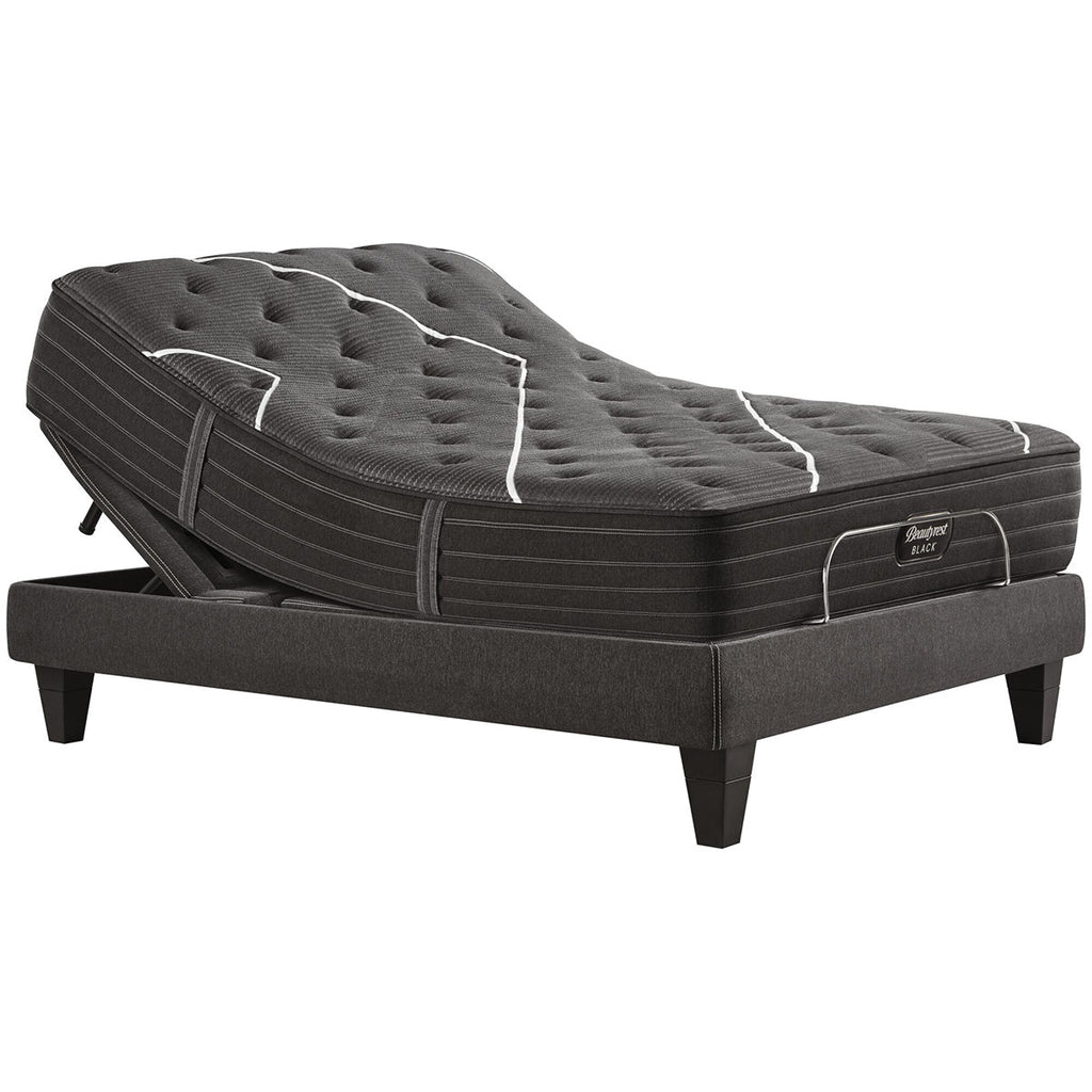Beautyrest Black™ Luxury Smart Adjustable Base – High-Performance Zero-Clearance Foundation with Comprehensive Massage Therapy, Alexa/Google Voice Control, and Extension Deck Technology
