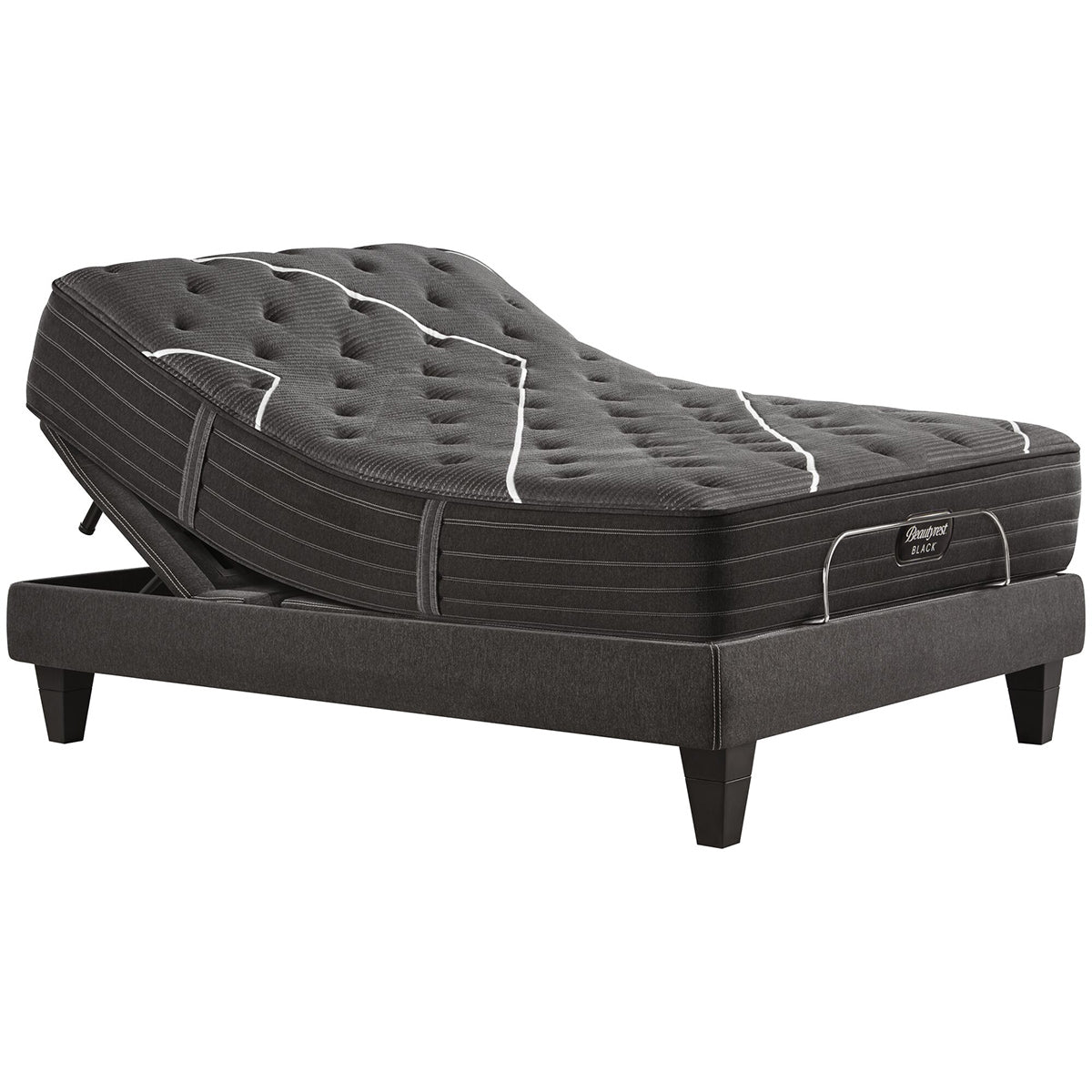 Beautyrest Black™ Luxury Smart Adjustable Base – High-Performance Zero-Clearance Foundation with Comprehensive Massage Therapy, Alexa/Google Voice Control, and Extension Deck Technology