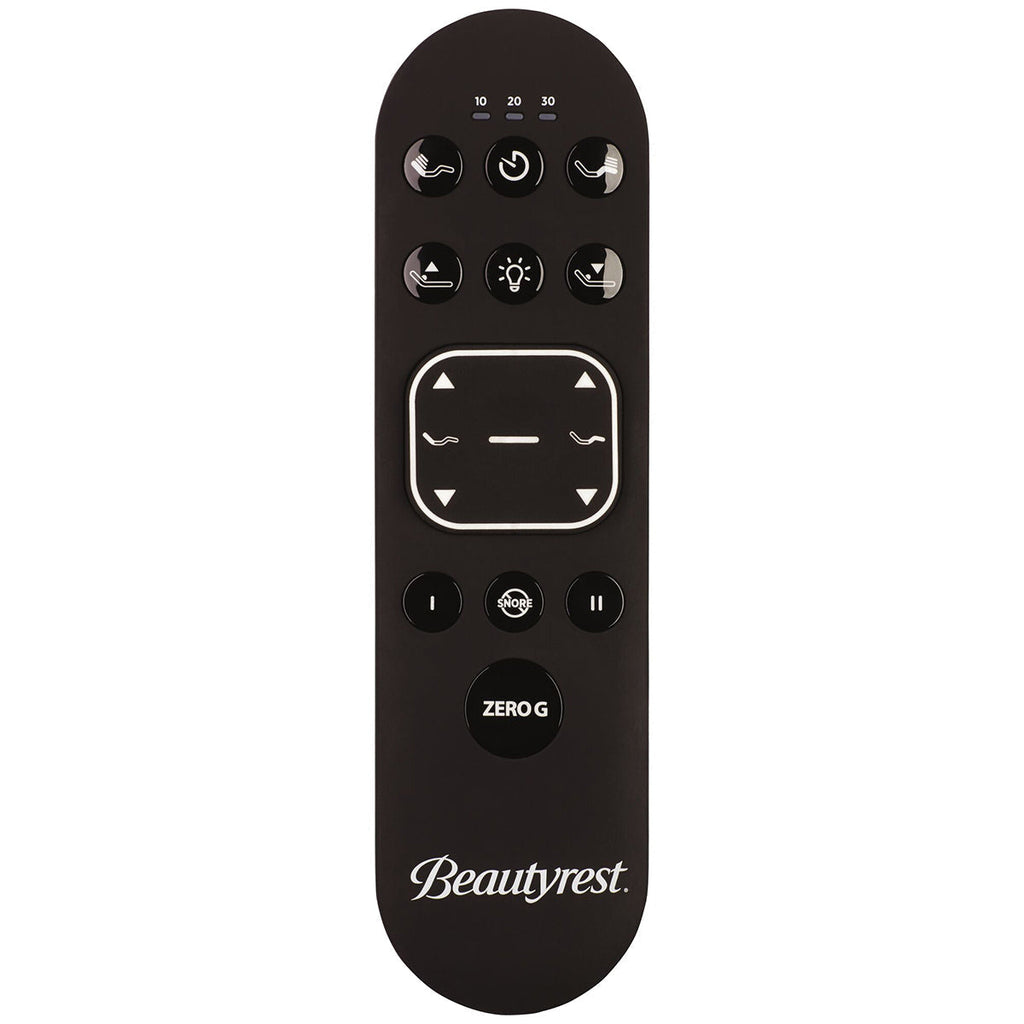 Beautyrest Black™ Luxury Smart Adjustable Base – High-Performance Zero-Clearance Foundation with Comprehensive Massage Therapy, Alexa/Google Voice Control, and Extension Deck Technology