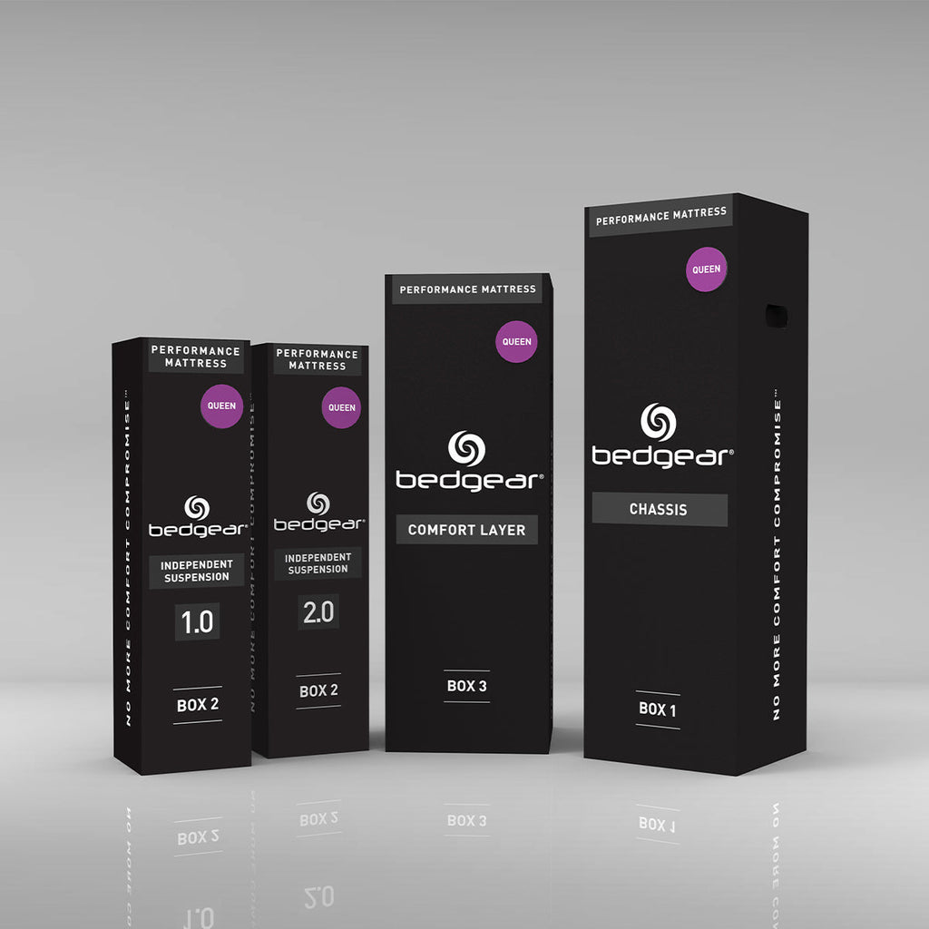 Bedgear M3 Performance Mattress - Customizable Modular Design
