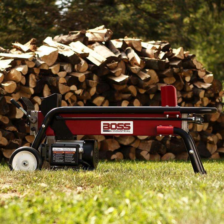 7 Ton Boss Industrial Electric Log Splitter (ES7T20)