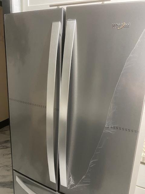 Whirlpool – 19.7 Cu. Ft. French Door Refrigerator – Stainless steel