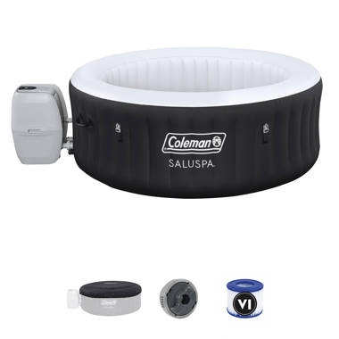 Jleisure Avenli 800 Liter 53 Inch 4 Person Inflatable Hot Tub Spa