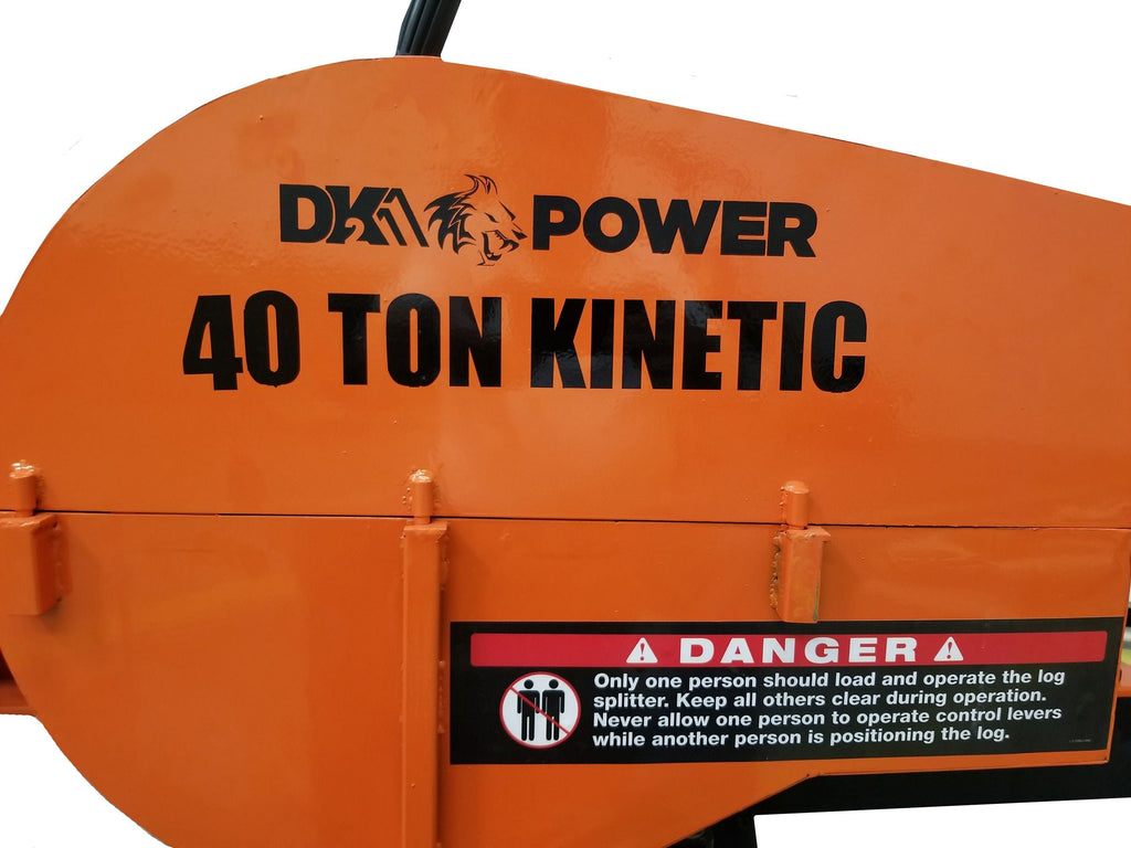 Detail K2 OPS240 40-Ton Kinetic Log Splitter