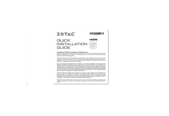 Zotac RTX 3060 Ti 8GB Graphics Card