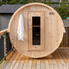 Dundalk Canadian Timber Harmony Barrel Sauna CTC22W