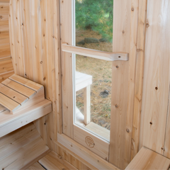 Dundalk Canadian Timber Serenity Barrel Sauna CTC2245W