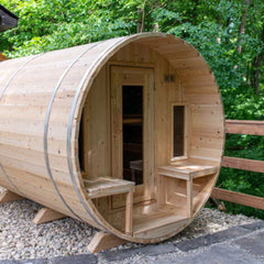 Dundalk Canadian Timber Tranquility Barrel Sauna CTC2345