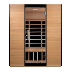 Dynamic Sauna  Valencia 3 Person Ultra Low EMF FAR Infrared Sauna