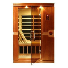 Dynamic Sauna  Venice 2-person Low EMF (Under 8MG) FAR Infrared Sauna (Canadian Hemlock)