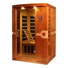 Dynamic Sauna  Venice 2-person Low EMF (Under 8MG) FAR Infrared Sauna (Canadian Hemlock)