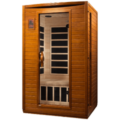 Dynamic Sauna  Versailles 2-person Low EMF (Under 8MG) FAR Infrared Sauna (Canadian Hemlock)