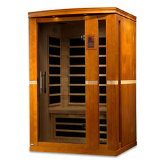 Dynamic Sauna  Vittoria 2-person Low EMF (Under 8MG) FAR Infrared Sauna (Canadian Hemlock)