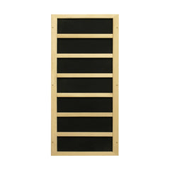 Dynamic Sauna  Vittoria 2-person Low EMF (Under 8MG) FAR Infrared Sauna (Canadian Hemlock)