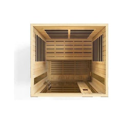Dynamic Sauna  Vittoria 2-person Low EMF (Under 8MG) FAR Infrared Sauna (Canadian Hemlock)
