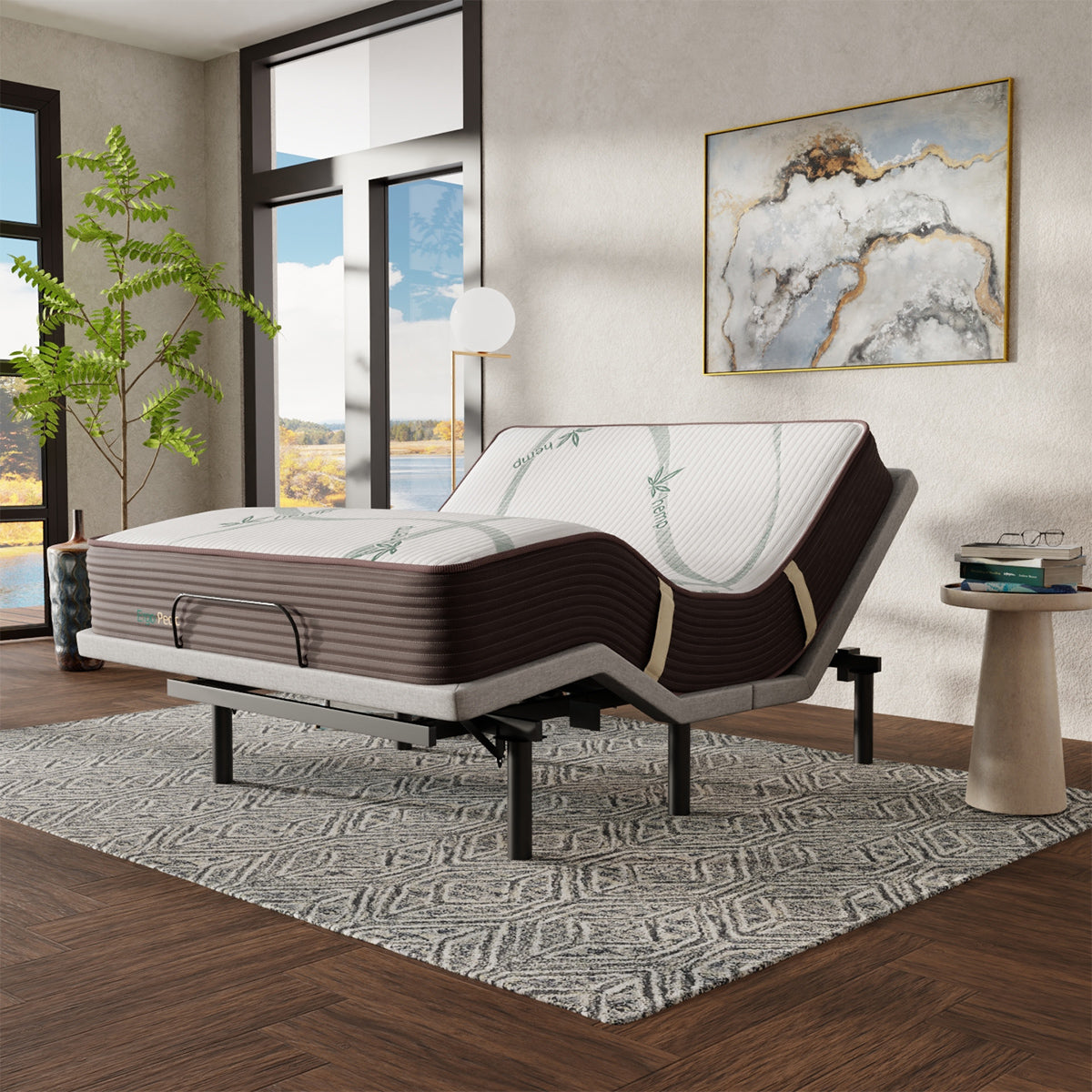 Ergo-Pedic Sleep CoreLift + Massage Comfort Lounger