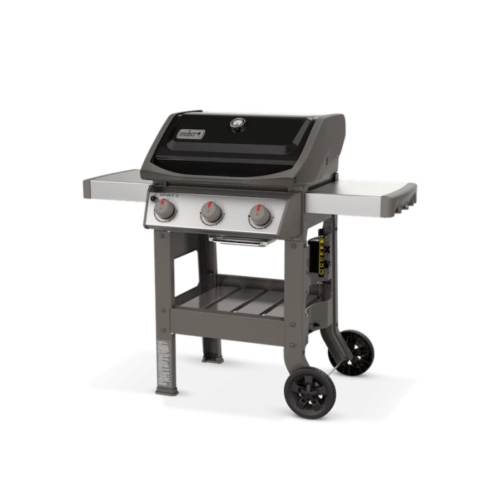 Weber Spirit II 2-Burner Propane Gas Grill in Black