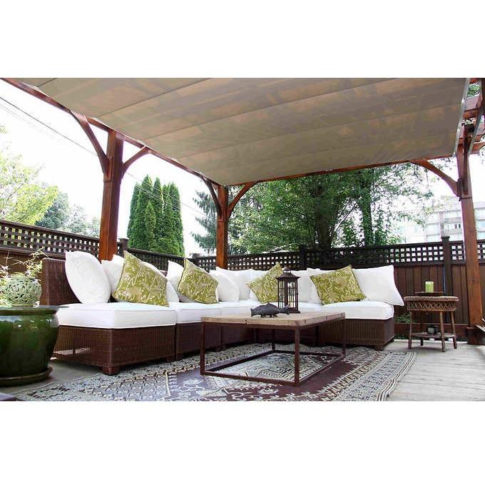 Breeze Cedar Wood Pergola – Outdoor Living Today 12′ x 16′