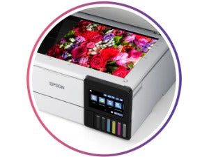 Epson EcoTank Photo ET-8550 Wireless Wide-Format Color All-in-One Supertank Printer NGUS7707