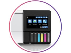 Epson EcoTank Photo ET-8550 Wireless Wide-Format Color All-in-One Supertank Printer NGUS7707