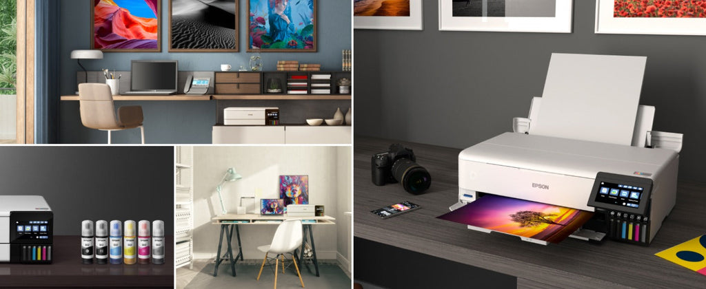 Epson EcoTank Photo ET-8550 Wireless Wide-Format Color All-in-One Supertank Printer NGUS7707