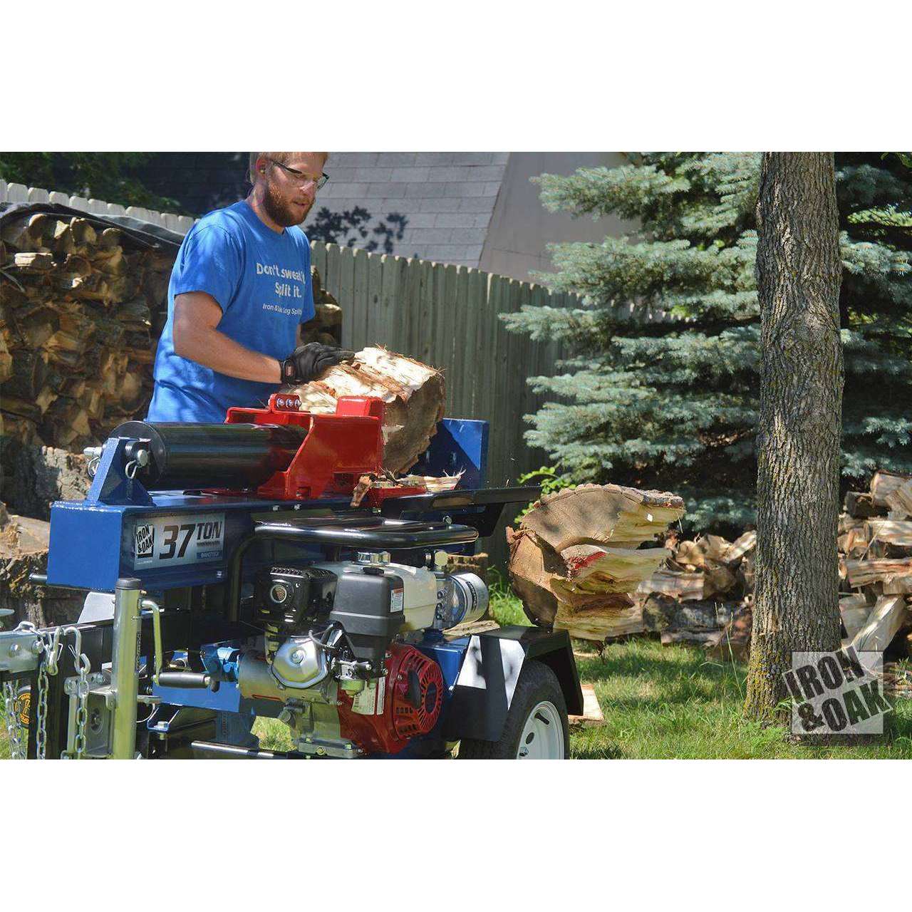 Iron and Oak 37 Ton Log Splitter (BHVH3716GX)