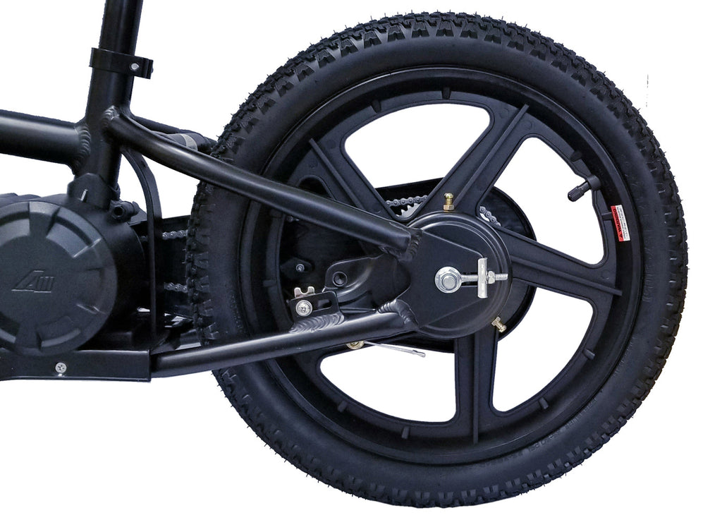 BROCUSA 16-inch Balance E-Bike-Black | Free Shippin