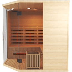 Medical Breakthrough 6 Person Hybrid Medical 9™ Plus Sauna