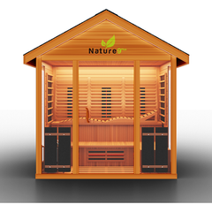 Medical Breakthrough 6 Person Nature 9™ Plus Outdoor Sauna