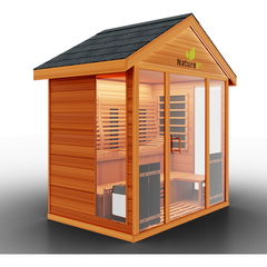 Medical Breakthrough 6 Person Nature 9™ Plus Outdoor Sauna