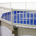 12'x27' Oval Vinyl Works Premium Resin Fence Kit