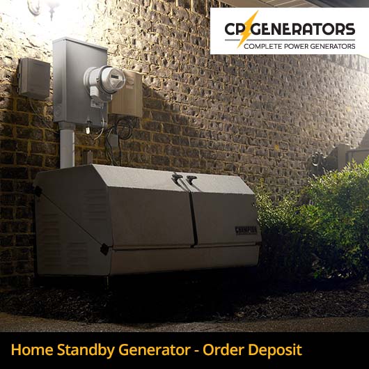 Champion 8.5-kW Home Standby Generator with 50-Amp Indoor-Rated Switch (US & CA)