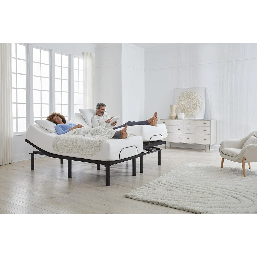 Ergomotion RIO 4.0 Smart Adjustable Bed Base – Integrated Massage, Under-Bed Lighting, and USB Charging