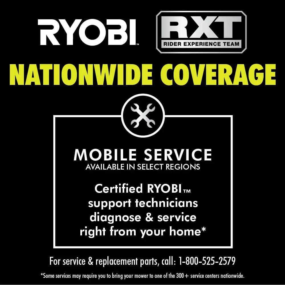RYOBI 80V HP Brushless 42 in. Battery Electric Cordless Zero Turn Riding Mower Batteries and Charger 80V Batteries 40V