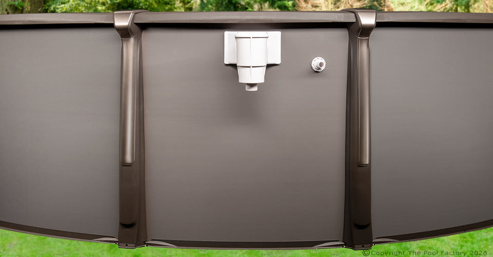 18'x40'x54" Saltwater Defender Oval Pool with Resin Wall