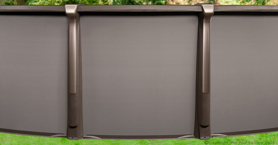 18'x40'x54" Saltwater Defender Oval Pool with Resin Wall