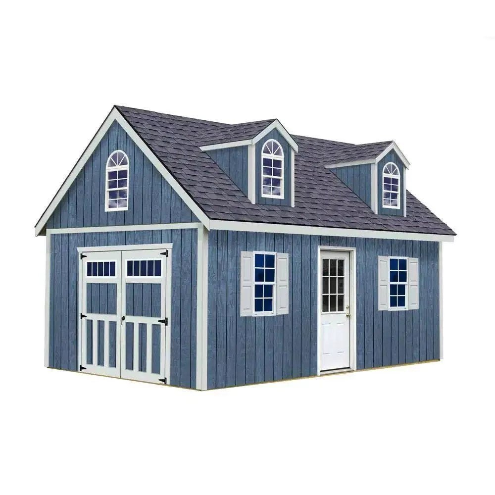 Best barns Hampton 12×24 Wood Storage Shed Kit Installation Included